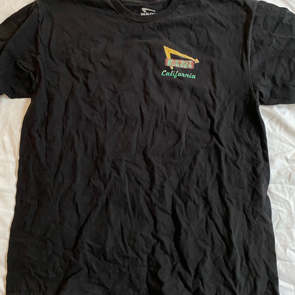 In-N-Out black short sleeve tee
